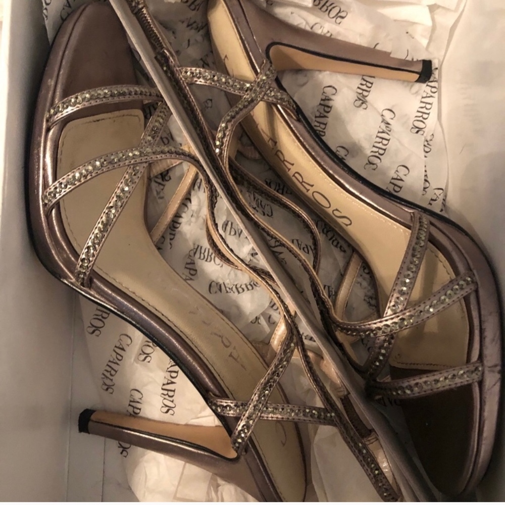 Silver heels